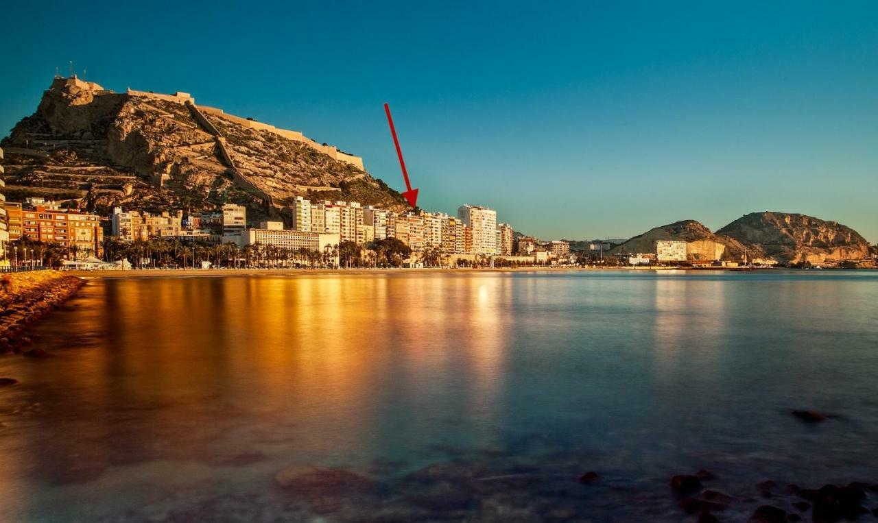 Stunning Sea View Lejlighed Alicante Eksteriør billede